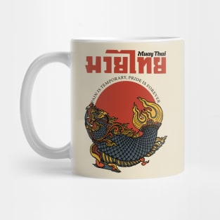 Vintage Muay Thai Tattoo Fish Mug